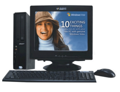 Máy tính Desktop FPT ELEAD M100 (Intel Atom 230 1.6GHz, 1GB RAM, 250GB HDD, VGA GMA 950, PC DOS) không kèm theo màn hình