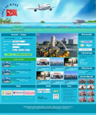 Thiết kế Website dành cho du lịch