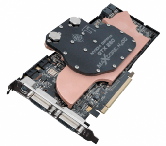 BFG NVIDIA GeForce GTX 260 H2OC MAXCORE ( NVIDIA GeForce GTX 260, 896MB, 