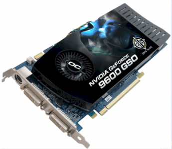 BFG NVIDIA GeForce 9600 GT OC2 (NVIDIA GeForce 9600 GT, 512MB, 256-bit, GDDR3, PCI Express x16 2.0) 