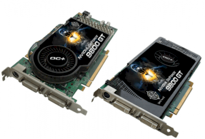 BFG NVIDIA GeForce 9800 GT OC (NVIDIA GeForce 9800 GT, 512MB, 256-bit, GDDR3, PCI Express x16 2.0 )