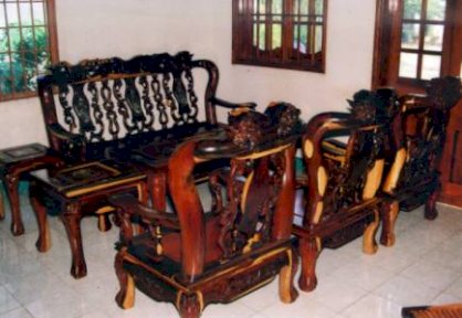 Bộ bàn ghế gỗ Trắc 