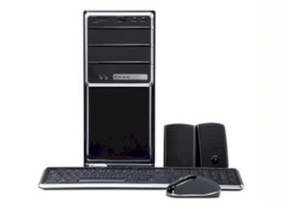 Máy tính Desktop Gateway DX4710-07 (Intel Core 2 Quad Q8300 2.5GHz, 4GB RAM, 640GB HDD, VGA Intel GMA 3100, Windows Vista Home Premium, không kèm theo màn hình)