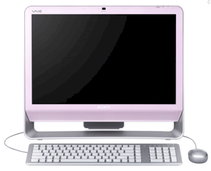 Máy tính Desktop Sony Vaio VGC-JS25S/P (Intel Core 2 Duo E7400 2.8GHz, 2GB RAM, 500GB HDD, VGANVIDIA GeForce 9300M GS, 20.1 inch, Windows Vista Home Premium )