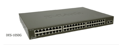 D-Link DES-1050G 48 port 10/100Mbps Ethernet Ports