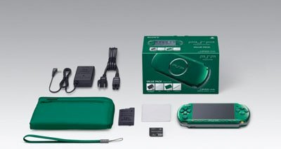 Sony PlayStation Portable (PSP) 3000 (Green)