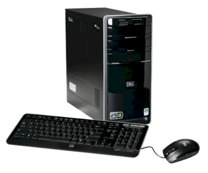 Máy tính Desktop HP Pavilion p6130f (NY463AA) (AMD Phenom X4 9750 2.4GHz, 8GB RAM, 750GB HDD, VGA NVIDIA GeForce 9100, Windows Vista Home Premium, Không kèm theo màn hình)