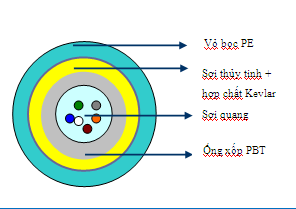 Fiber Show Cáp quang trong nhà/ngoài trời 6.5 mm