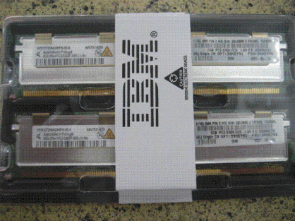 IBM 8GB(2x4GB) CL5 ECC DDR2 - Bus 667MHz - PC2-5300 - Dual Rank - 46C0513