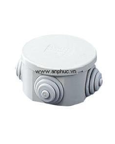 Hộp nối dây PVC chống cháy Gewiss  - tròn