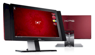 Máy tính Desktop Dell XPS One 24 RED (Intel Core 2 Quad Q8200 2.33GHz, 4GB RAM, 320GB HDD, VGA Intel GMA X4500HD, Windows Vista Home Premium, Không kèm theo màn hình)