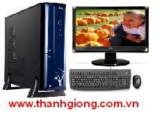 Máy tính Desktop Thánh Gióng EDU Model E520 (E52116DL17) (Intel Pentium Dual-Core E5200 2.5GHz, 1GB RAM, 160GB HDD, VGA Intel GMA 3100, PC DOS, LCD 17inch)