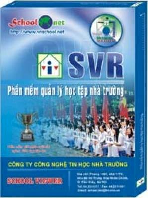 Phần mềm Quản lý học tập Nhà trường SVR 6.0 - School Viewer 6.0