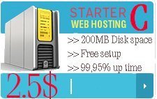 Web Hosting Starter-C 