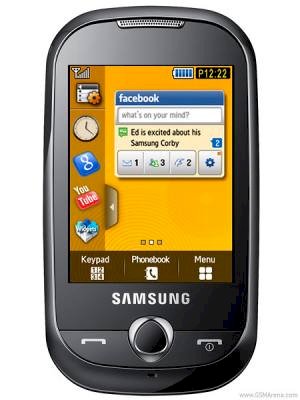 Samsung S3653 Corby Jamaican Yellow