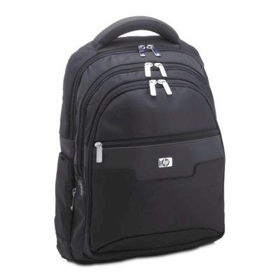 Hewlett Packard Deluxe Nylon Backpack Case for Notebook RR317AA
