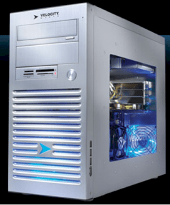 Máy tính Desktop Velocity Micro Edge Z30 (Intel Core i5 750 2.66GHz, 4GB RAM, 500GB HDD, VGA NVIDIA GeForce 9800 GT, Windows 7 Home Premium)