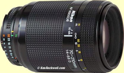 Lens Nikon 70-210 mm F4-5.6 D