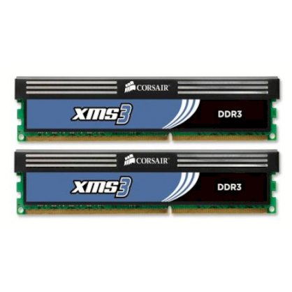 Corsair XMS3 (TW3X2G1333C9A) - DDR3 - 2GB (2x1GB) - bus 1333Mhz - PC3 10666 kit