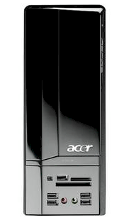 Máy tính Desktop Acer Aspire AX1700-U3700A (Intel Pentium dual-core E2220 2.4GHz, 4GB RAM, 640GB HDD, VGA NVIDIA GeForce G100, Windows Vista Home Premium 64-bit, Không kèm theo màn hình)