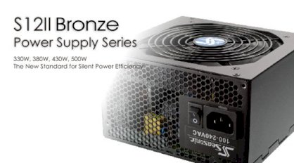 SeaSonic S12-430 ATX12V 430W Power Supply 100 - 240 V UL, CE, DEMCO, NEMCO, SEMCO, FIMCO, CB, FCC, CCC - Retail