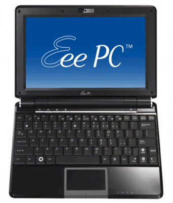 ASUS Eee PC 1000HA Netbook Black (Intel Atom N270 1.6MHz, 1GB RAM, 160GB SSD HDD, VGA Intel GMA 950, 10 inch, Windows XP )