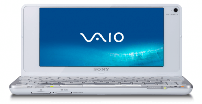 Sony Vaio VGN-P688E/W Netbook (Intel Atom Z520 1.33GHz, 2GB RAM, 64GB HDD, VGA Intel GMA 500, 8inch, Windows Vista Home Premium)