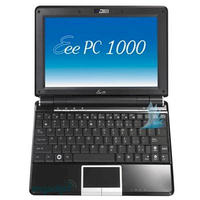 Asus EEE PC 1000 Netbook (Intel Atom N270 1.6GHz, 1GB RAM, 40GB SSD, VGA Intel GMA 950, 10.2 inch, Windows XP Home)