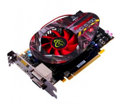 XFX HD-575X-ZNF7 (ATI Radeon HD 5750, 1GB, 128-bit, GDDR5, PCI-Express x16 2.0) 