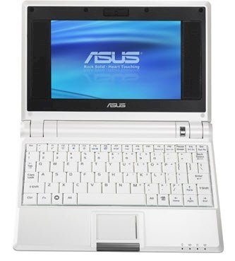 ASUS Eee PC4G BK024/BK001X Netbook Black (Intel Celeron M ULV 353 900Mhz, 512MB RAM, 4GB SSD, VGA Intel GMA 900, 7 inch, Linux)