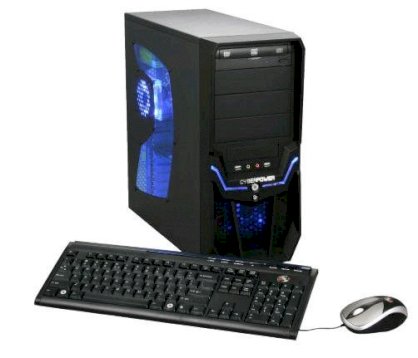 Máy tính Desktop CyberpowerPC Gamer Infinity 3315 (Intel Core 2 Quad Q8200 2.33GHz, 4GB RAM, 500GB HDD, VGA NVIDIA Geforce GT 220, Windows 7 Home Premium, Không kèm theo màn hình)