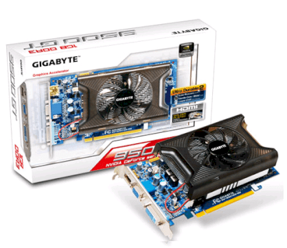 GIGABYTE GV-N95TD3-1GI (NVIDIA GeForce 9500 GT, 1GB, GDDR3, 128-bit, PCI Express 2.0)     