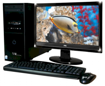 TRI HUNG VSTAR D430 (Intel Celeron D 430 1.8GHz, RAM 1GB, HDD 160GB, VGA Onboard, LCD 17 inch, PC DOS)