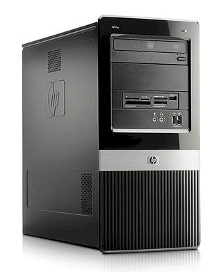 Máy tính Desktop HP Pro 3010 Microtower PC (VW284EA) (Intel Dual-Core E6300 2.8GHz, RAM 3GB, HDD, 500GB, VGA Intel GMA X4500HD, FreeDOS, không kèm theo màn hình)