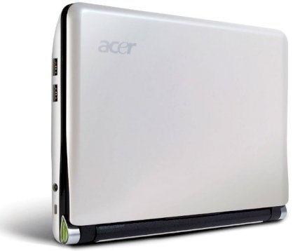 Acer Aspire One D150 Netbook White (Intel Atom N270 1.60GHz, 1GB RAM, 160GB HDD, VGA Intel GMA 950, 10.1 inch, Windows XP Home)