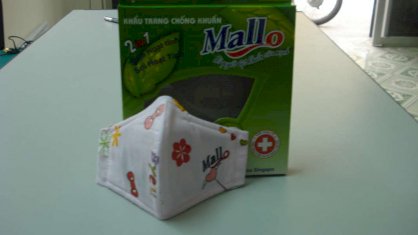 Khẩu trang chống khuẩn hoạt tính Mallo 12