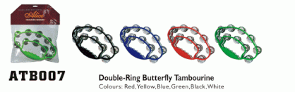  Double-Ring ButterflyTambourine  ATB007