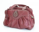 AK Anne Klein Legend leather bag-dark red D10090153