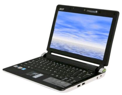 Acer Aspire One D250-1694 (056) Seashell White Netbook (Intel Atom N270 1.6GHz, 1GB RAM, 250GB HDD, VGA Intel GMA 950, 10.1inch, Windows 7 Starter0