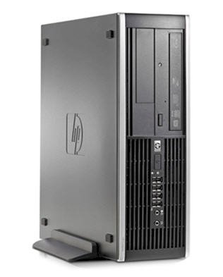 Máy tính Desktop HP Compaq 8000 Elite Small PC (WB661ET) (Intel Dual-Core E5300 2.6GHz, RAM 2GB, HDD, 320GB, VGA Intel GMA 4500, Windows XP Professional, không kèm theo mành hình)