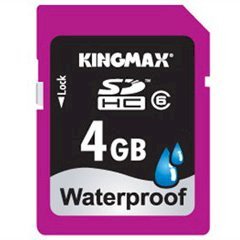 Kingmax SDHC Waterproof 4GB (Class 4) 