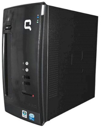 Máy tính Desktop Compaq Presario CQ2111L (NC735AA) (Intel Atom 330 1.6GHz, RAM 1GB. HDD, 160GB, VGA Intel GMA 950, PC DOS, không kèm theo màn hình)