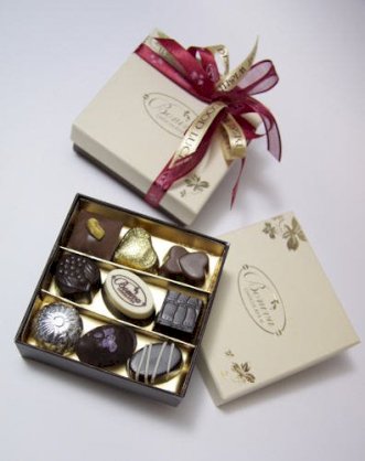 Chocolate Boniva hộp 1 tầng(Quà Giáng Sinh,Noel,socola ) - CHOCO1 