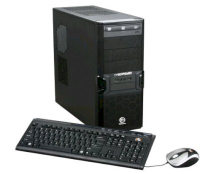 Máy tính Desktop CyberpowerPC Gamer Xtreme 1059 (Intel Core i7 860 2.80GHz, 4GB RAM, 1TB HDD, VGA ATI Radeon HD 5750, Windows 7 Home Premium, Không kèm theo màn hình)