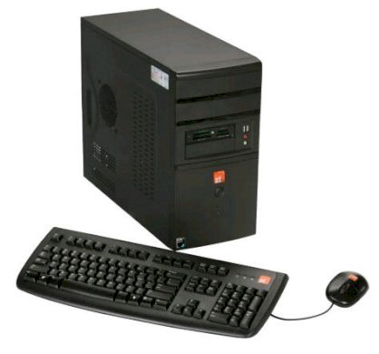 Máy tính Desktop ZT Element 2093Xa (AMD Athlon II X2 240 2.8GHz, 4GB RAM, 500GB HDD, VGA NVIDIA GeForce 6100, Windows 7 Home Premium, Không kèm theo màn hình)