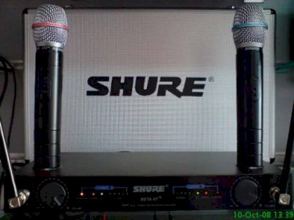Microphone Shure BETA87 UHF