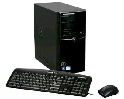 Máy tính Desktop eMachines ET1831-05 (Intel Celeron 450 2.2GHz, 3GB RAM, 500GB HDD, VGA NVIDIA GeForce 7050, Windows 7 Home Premium, Không kèm theo màn hình)