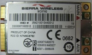 Sierra Wireless WWAN MC8780 HSDPA 7.2Mbps