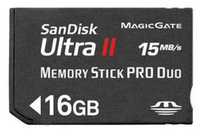 Sandisk Memory Stick PRO Duo Ultra II 16GB 