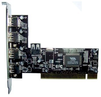 Card PCI to 4 USB